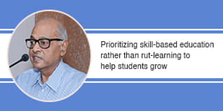 Prioritizing skill-based education rather than rut-learning to help students grow